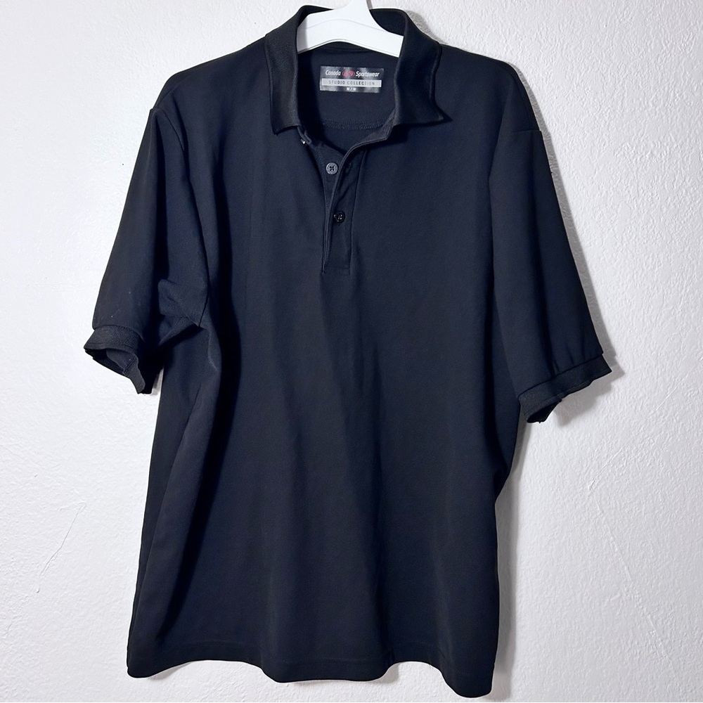 Canada Sportswear Black Polo Shirt